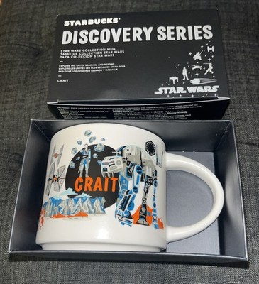 Disney Parks 2026 Starbucks Star Wars May the 4th Crait Ceramic Coffee Mug 14oz