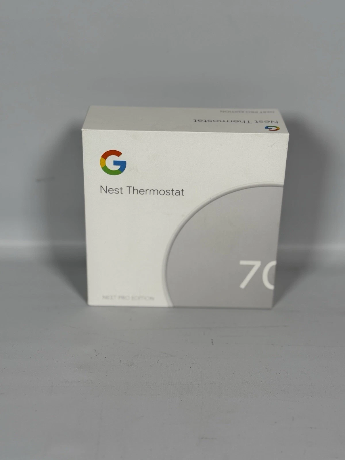 Google Nest Pro Edition Programmable Smart Wi-Fi Thermostat - White