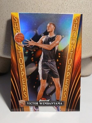 Victor Wembanyama LOW POP Refractor 2023-24 Topps RC Showstoppers 