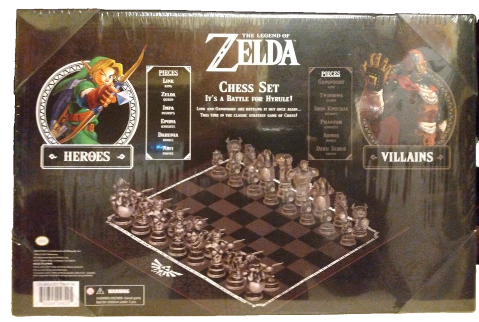 The Legend Of Zelda GameStop Exclusive Chess Set NIB, Unopened - Image 2 of 4