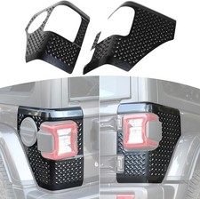 for Jeep JL Tail Light Cowl Body Armor, JLU Rear Corner Guards Protector for Jee