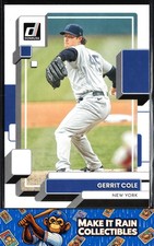 Gerrit Cole 2022 Donruss #165 New York Yankees Baseball