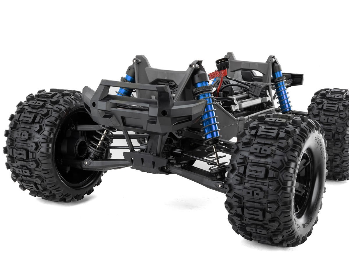 Traxxas 77096-4-BLUE - X-Maxx 8S Belted 4X4 Monster Truck RTR Blue