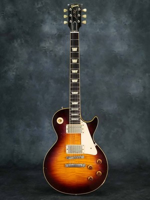 Gibson Custom Shop 1960 Les Paul Flametop Reissue Heritage Dark