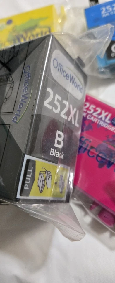 252XL Ink Cartridge compatible with Epson Magenta Blue Cyan Yellow Black New - Image 4 of 4