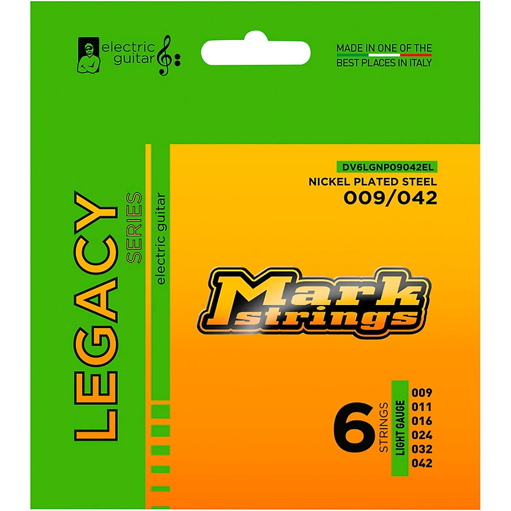 Электрические струны Markbass Legacy серии Legacy из никелированной стали (9-46)