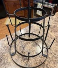 Metal Coffee Mug Cup Tree 15 Cup Holder With 2 New Coffee Mugs