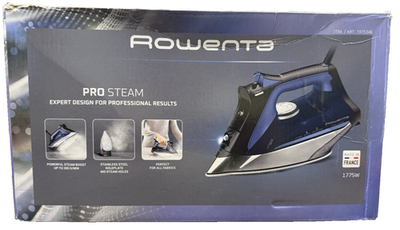 #ad #ad Rowenta Pro Steam Iron 1775W Vertical Steam Auto Off Made In France $59.95