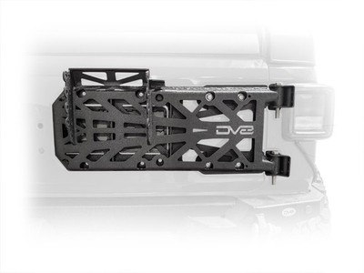 DV8 TCJL 03 38 in HD Spare Tire Carrier for 2018 2022 Jeep Wrangler JL / 4Xe