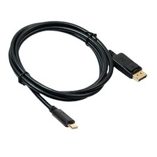 6ft/1.8m USB-C to DisplayPort Cable 4K 60Hz Type-C Convert Standard DP For PC/TV