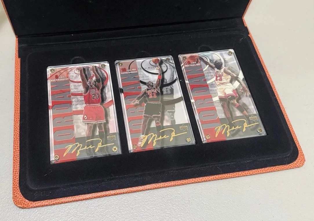 マイケルジョーダン　UPPER DECK 24k authenticated Michael Jordan 24kt Gold Card for sale | eBay