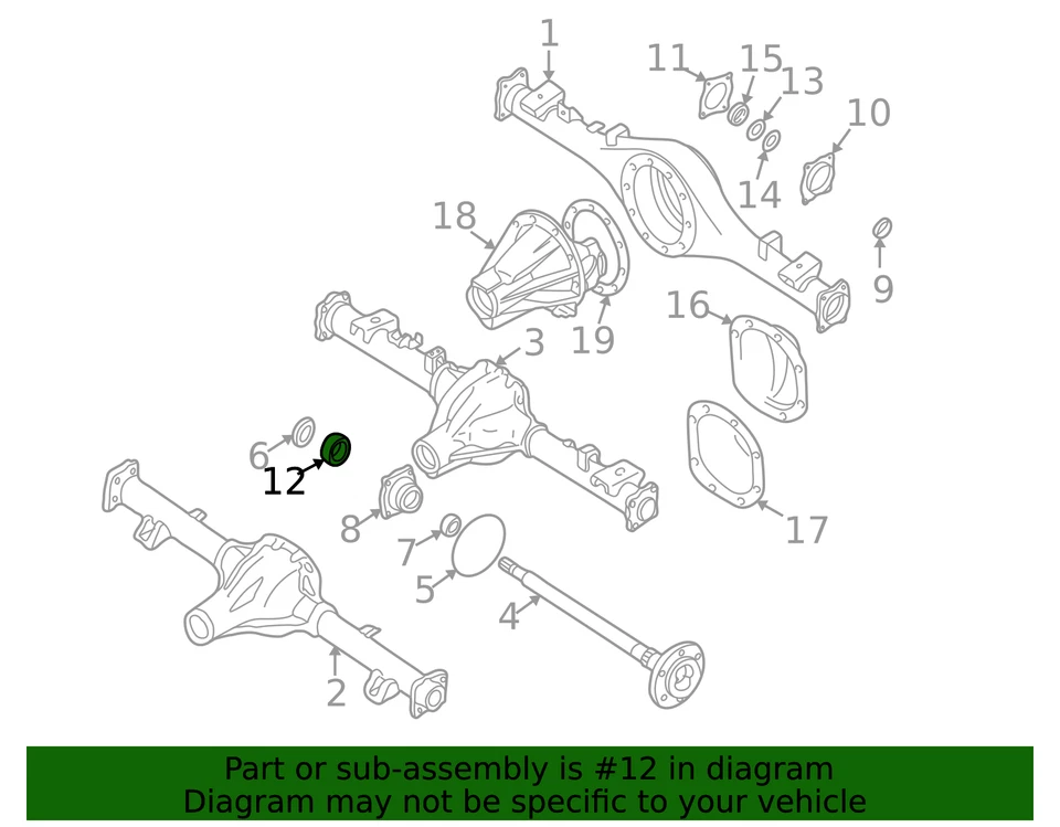 Cojinete de eje de transmisión genuino Nissan 40210-85000 Foto 2 de 2