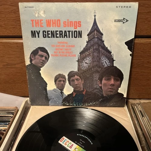 The Who - My Generation LP - Decca DL 74664 - Tested VG+ Vinyl 1967 Pressing 1st