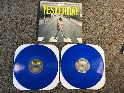 Yesterday Original Soundtrack OST Record - Blue Vinyl LP - Beatles Covers