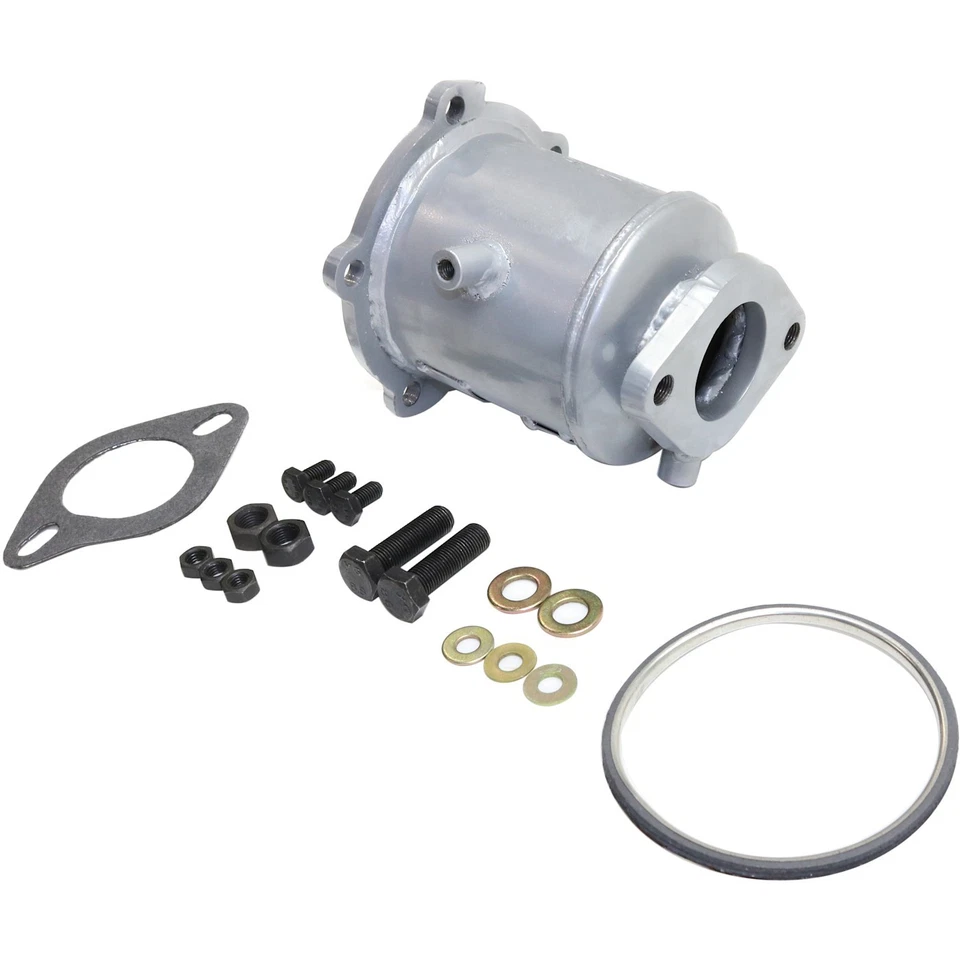 Convertidor catalítico lateral derecho/radiador compatible con 2001-2006 XG300/XG350, Sedona/Amanti Foto 3 de 4