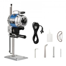 Fabric Cutter, 750W High-Speed Straight Knife Cloth Cutting Machine, 9.8" Alloy