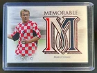 2025 Futera Unique Mario Stanic Memorable Ruby Game Used Patch #1/5
