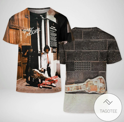 Gary Moore Back On The Streets Album AOP 3D T-Shirt EG334