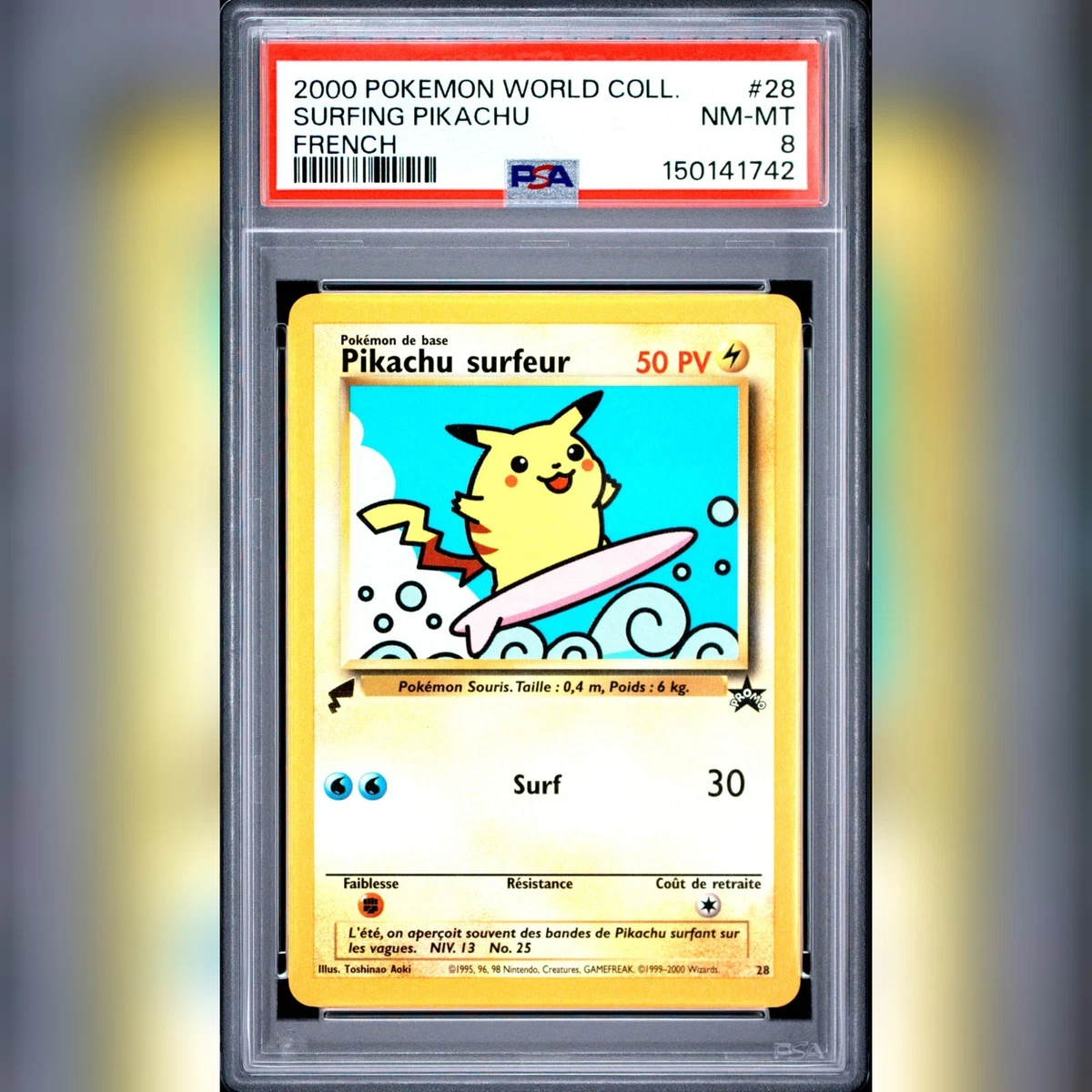 Pokémon Pikachu Pokémon TCG French Individual Collectable Card