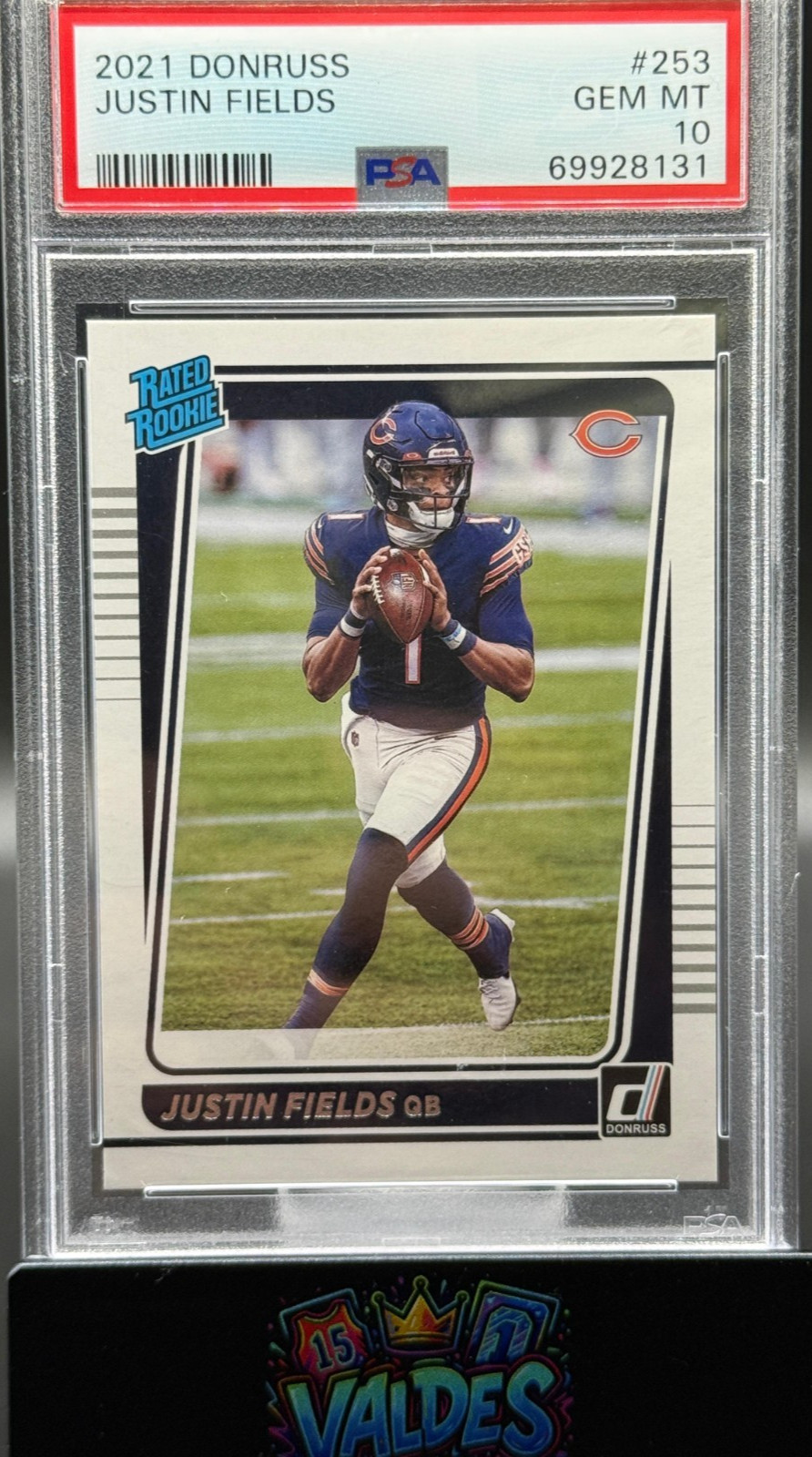 Justin Fields Panini Donruss #253 Base