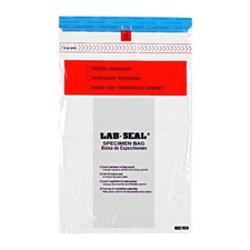 Clear Tamper-Evident Specimen Bags with Absorbent Pad 1000 Count 6 x 10 in