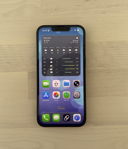 iPhone 13 128GB Mitternacht - TEILDEFEKT Kameras - 100% Batterie