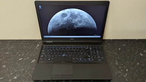 Dell Precision 3520 Laptop, i7 6th Gen, 8GB RAM, 256GB NVMe SSD, NVIDIA GPU, Win