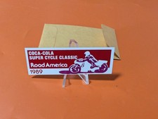 Road America Dash Plaque 1989 AMA Super Cycle Race Weekend