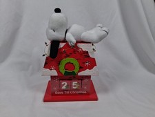 Peanuts Snoopy Christmas Countdown Calendar Days Till Christmas