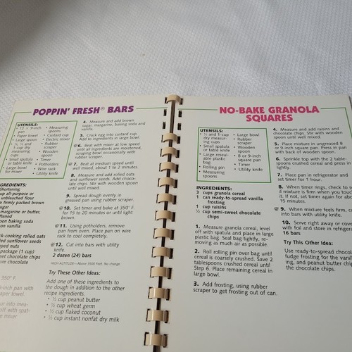 The Pillsbury Doughboy’s Kids Cookbook *VINTAGE* First Edition 1992 Children - Picture 8 of 13