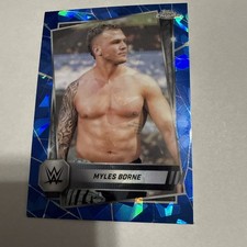 2025 Topps Chrome WWE Sapphire Edition - Myles Borne #195