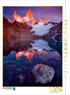 CALVENDO Puzzle Laguna de los Tres mit Fitz Roy, El Chaltén, Patagonien 1000 Tei
