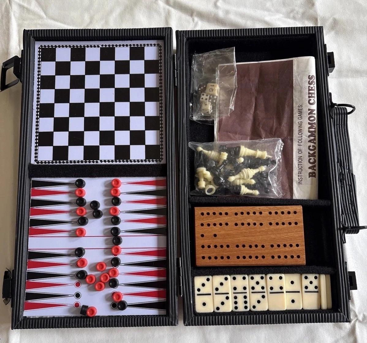 Backgammon 1980 Vintage Manufacture Board & Traditional Games for