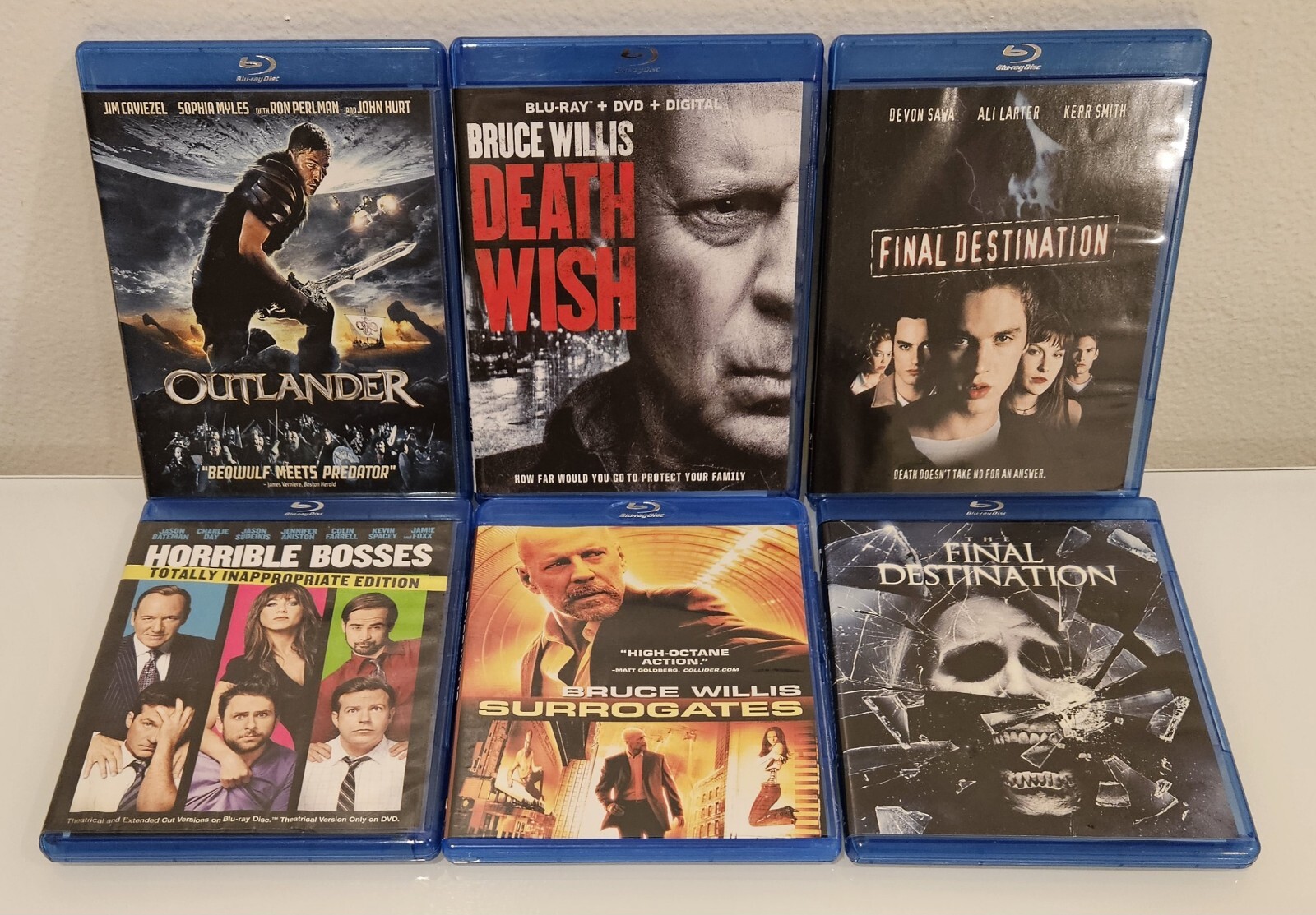 4K BLURAY Movie Lot Personal Collection Magnificent Movies Marvel