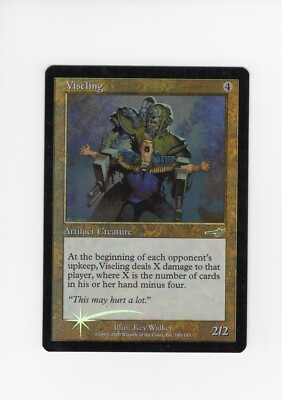 Viseling Nemesis FOIL LP light clouding MTG Magic the Gathering b