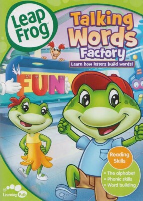 LeapFrog - Talking Words Factory (DVD, 2003, Canadian)