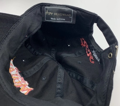 ✅️De colección Disney Mulan Sombrero Raro ATT Prendas para la cabeza Negro Unisex Película Promo Ajustable - Imagen 6 de 9
