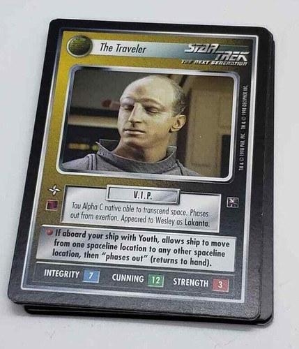 Star Trek The Next Generation Trading Card Game White Border Mixed Lot 1994 1995 - Picture 4 of 9