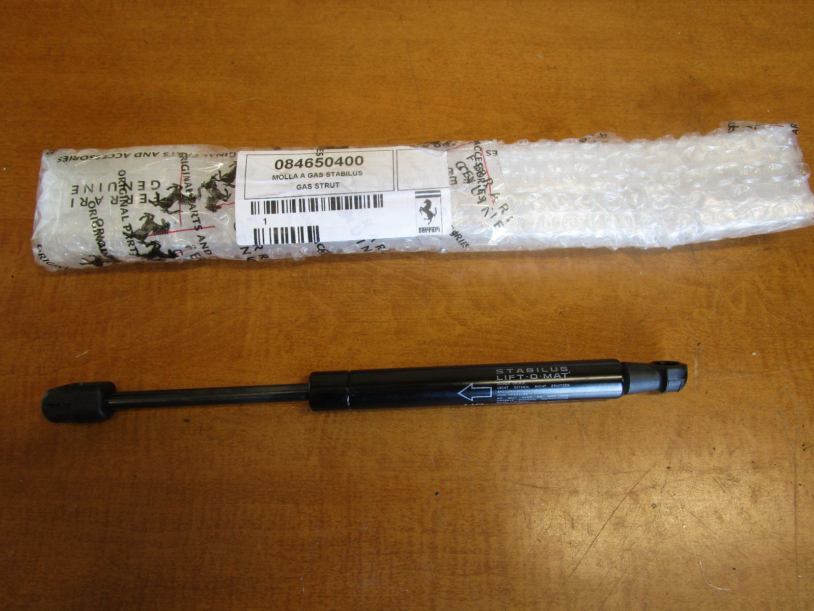 Ferrari 458 spider - Gas Strut For Engine Lid (NEW) P/N 84650400