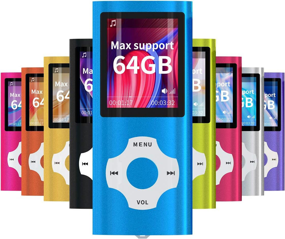 – Digital, Compatto E Portatile Lettore MP3/MP4 (Max Support 64 GB) Con Photo Vi