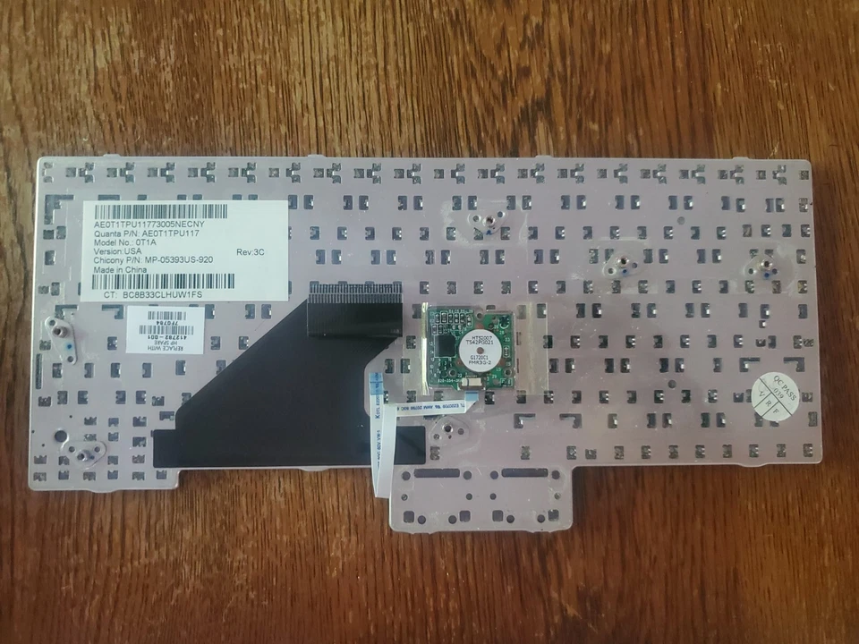 TECLADO HP NC 2400 CON PUNTSTICK - EE. UU. - 412782-001 Envío rápido. Foto 2 de 3