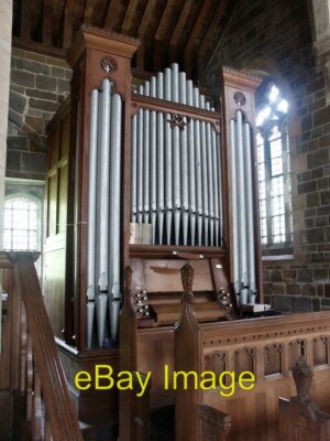 Foto 6x4 Innenraum von St. Nicholas East Kirkby Die Orgel. c2004