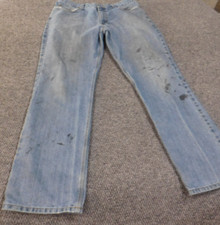 carhartt jeans 36x34 mens relaxed Workwear bluer farm retro