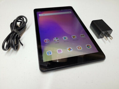 Alcatel 3T - 9027W - 16GB, Wi-Fi + Cellular (T-Mobile) 8-INCH Tablet - Black