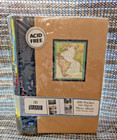 New Burnes of Boston Photo Album W/Atlas Image 300 4x6 W/ Memo Area Acid Free