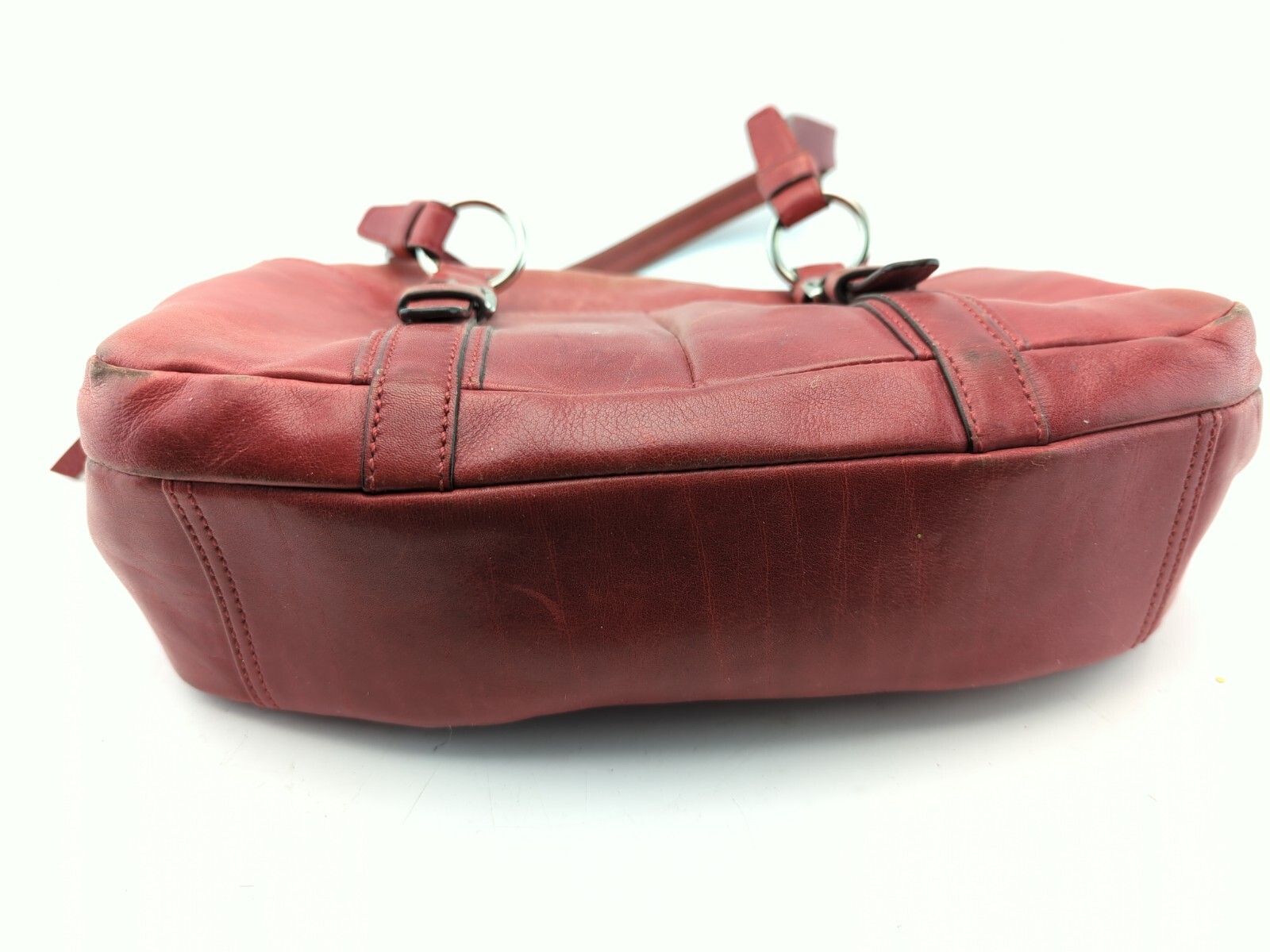Coach Leather Purse 12x6 Red G0893-12695 | eBay