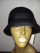 CAPELLI NEW YORK - 100% WOOL BUCKET HAT- LINNING POLY