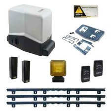 Kit automazione cancello scorrevole 600kg Indem VIO 600 220V + 3mt cremagliera