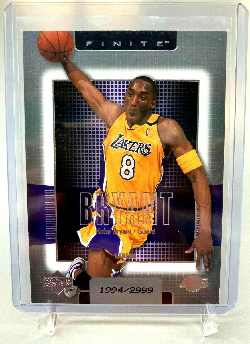 KOBE BRYANT 2003-04 UPPER DECK FINITE SLAM DUNK#1994/2999!LAKERS