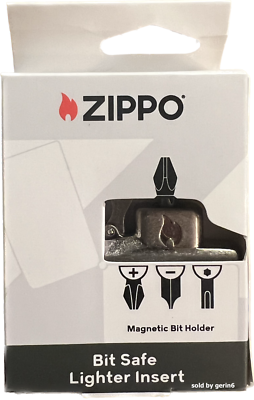 Zippo Bit Safe 4-in-1 Screwdriver Lighter Insert, 65701 New In Box